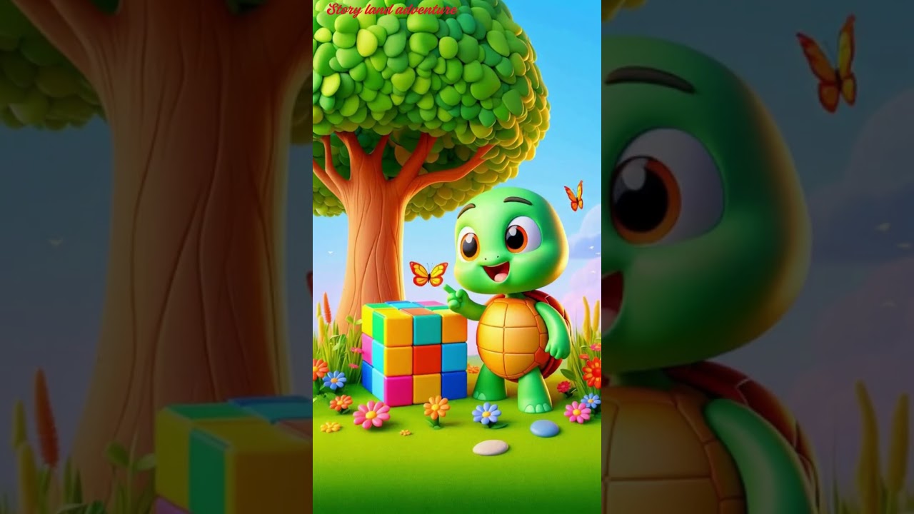 "Tinku Turtle and the Round World 🐢🌍 | A Fun Learning Adventure for Kids" shorts 