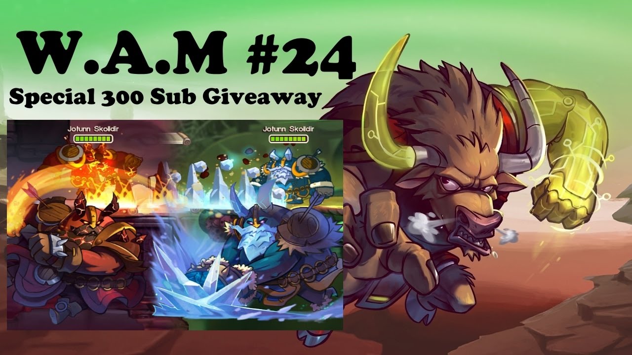 W.A.M #24 + 300 Subscribers Giveaway
