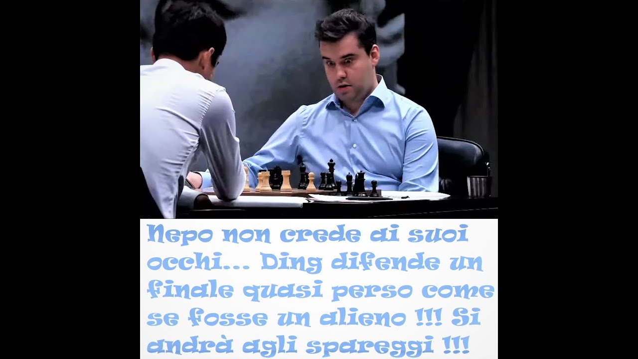 Ding sfiora il dramma in una partita disperata ma resiste con un finale di pedoni punteruolo epico.