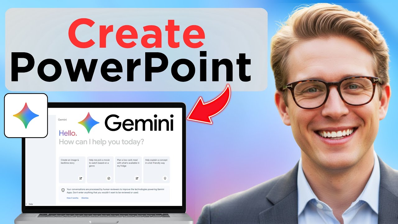Как использовать Gemini для создания слайдов PowerPoint (полное руководство 2026 г.)