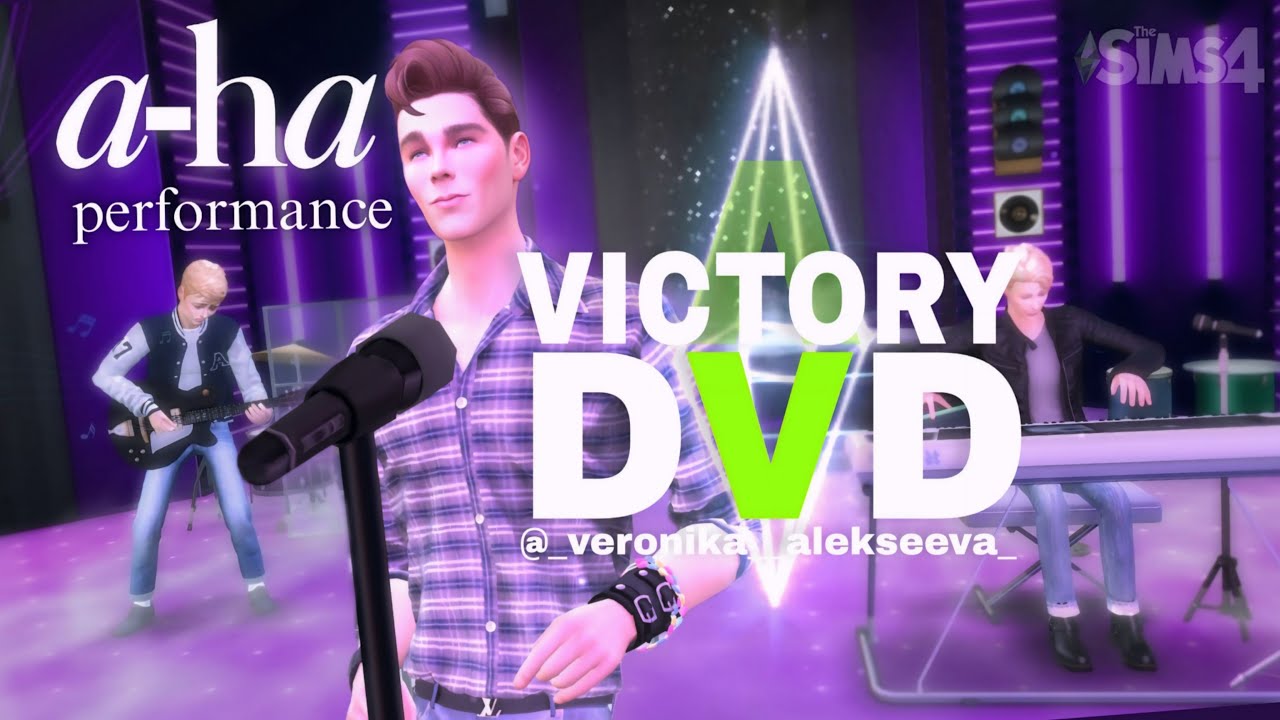 A-ha Performance✨ Parody in Video Game The Sims 4💜 