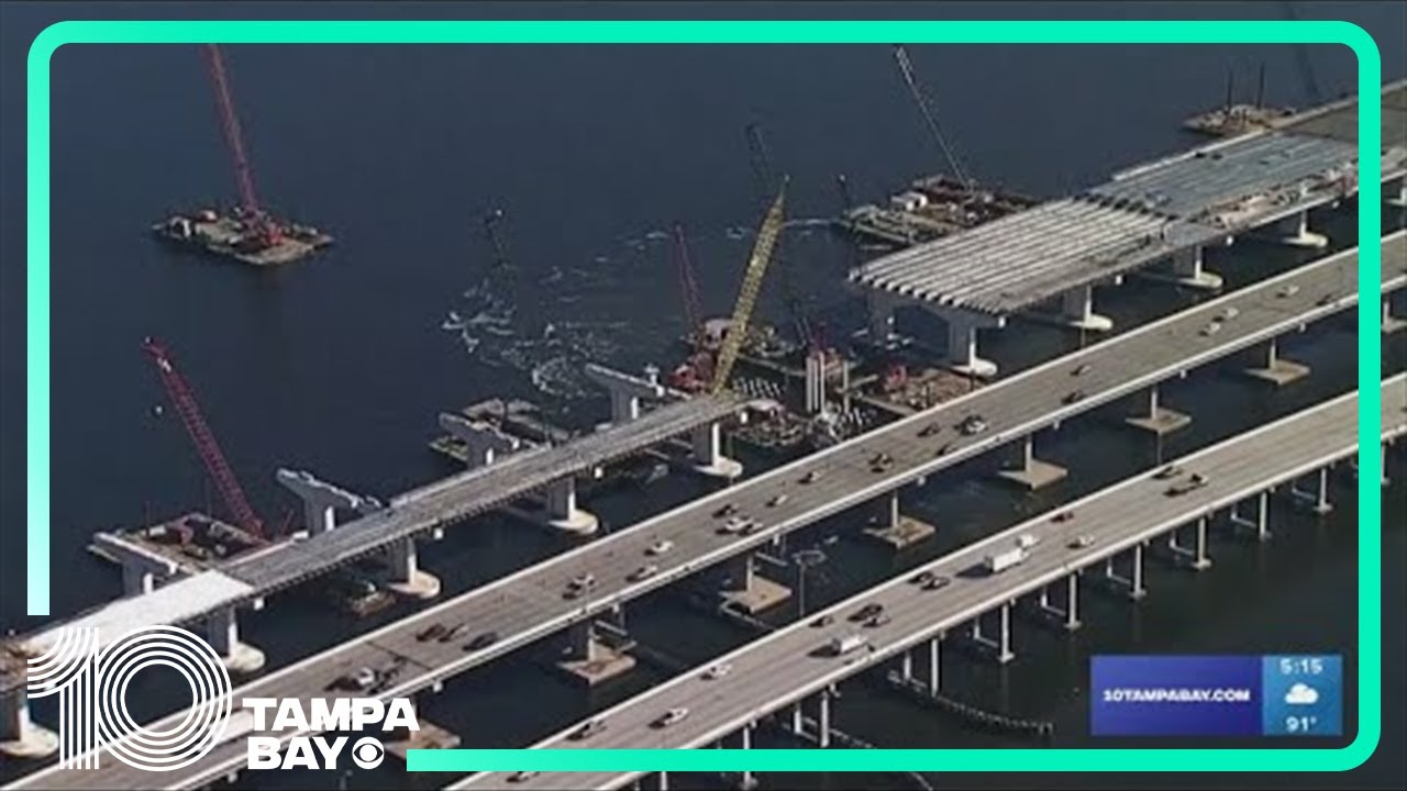 FDOT: New Howard Frankland Bridge to open in Spring 2025