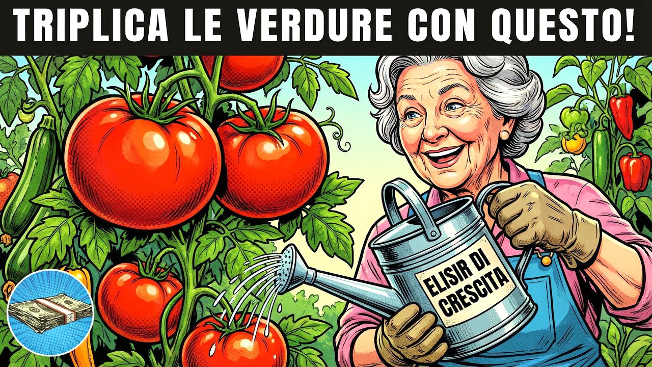 Le Verdure TRIPLICANO la Produzione Quando Le Innaffi UNA Volta Con Questo (Perché Funziona Subito)