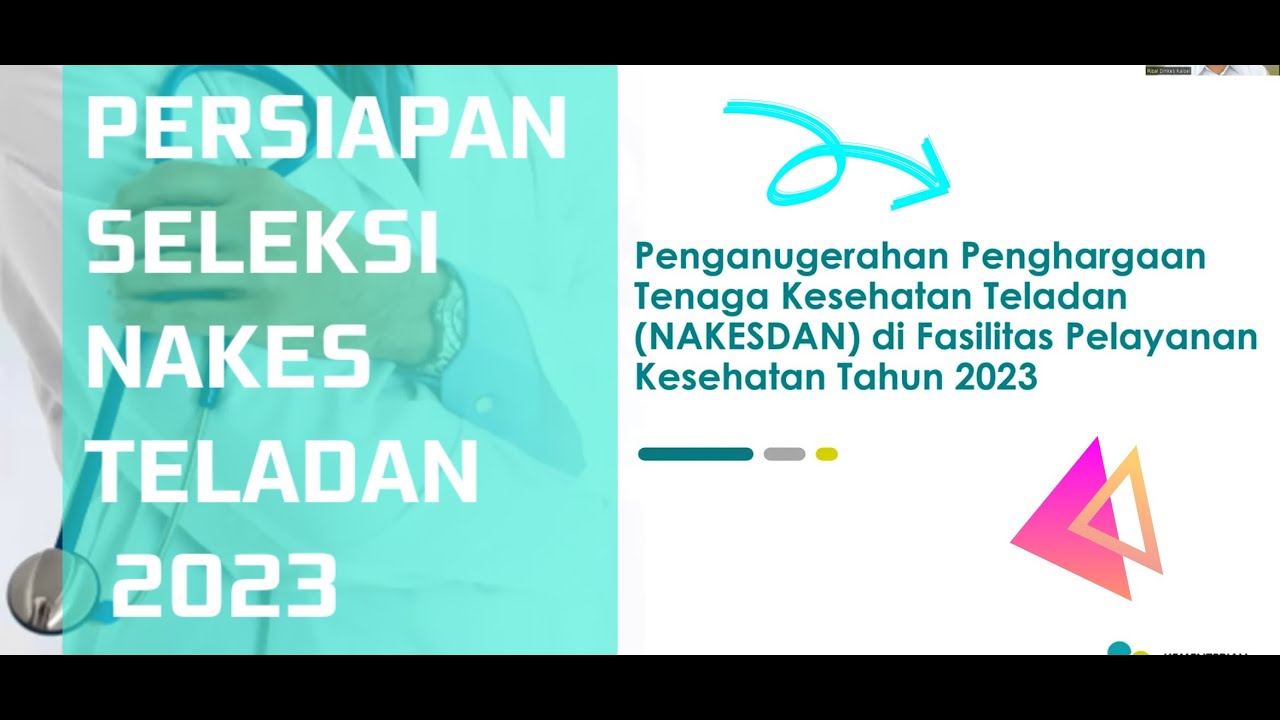 SOSIALISASI PEMBERIAN PENGHARGAAN NAKES TELADAN DI FASYANKES Prov.Kalsel Tahun 2023