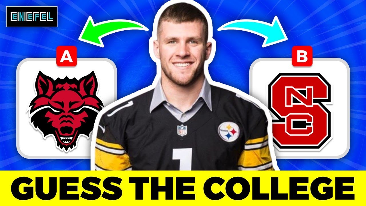 ❌90.09% FAIL!!! GUESS THE COLLEGE OF NFL PLAYER 2024 Part 1