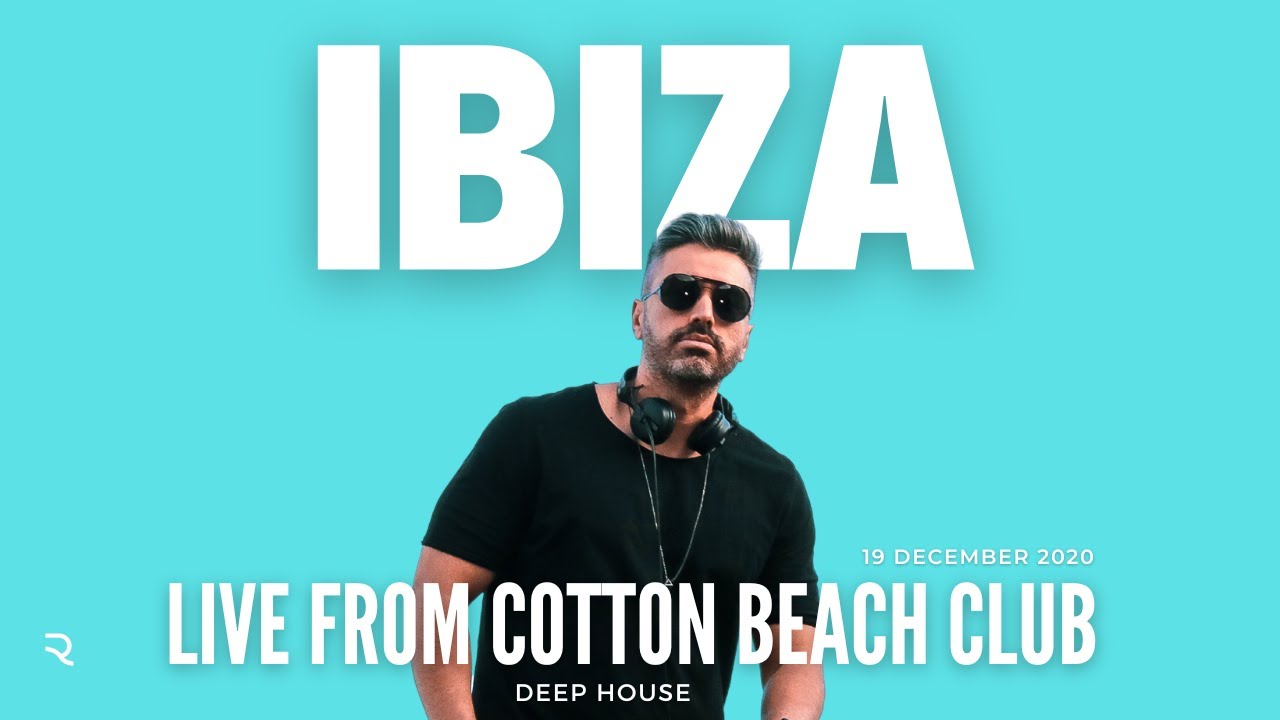 Rayco Santos @ COTTON BEACH CLUB IBIZA (19.12.2020) | Deep House, Beach Sounds, Balearic