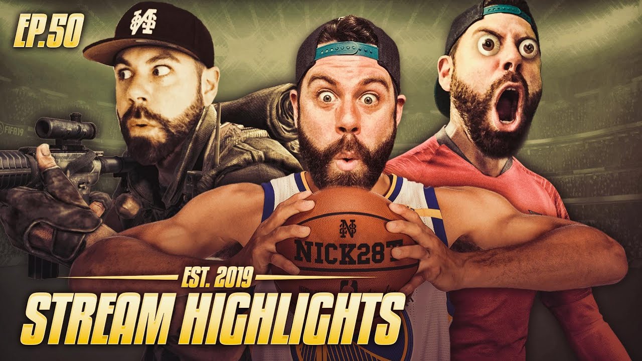 FIFA 20 RAGE and FUNNY MOMENTS with ZWEBACK and RUNTHEFUTMARKET - Nick28T Stream Highlights #50 2019