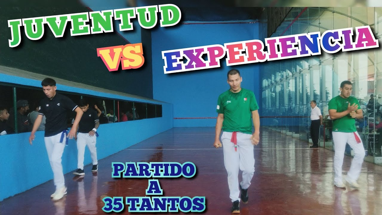 DAVID ALVAREZ(Stich) y JORGE HERNÁNDEZ(Güero de C.U.) VS KEVIN MORENO Y EINAR MUNDO *Pelota Vasca*