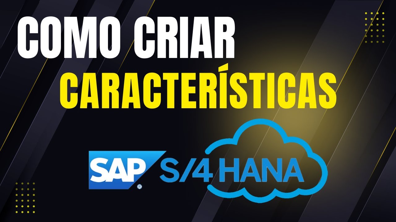 Como cadastrar Características no SAP (CT04)