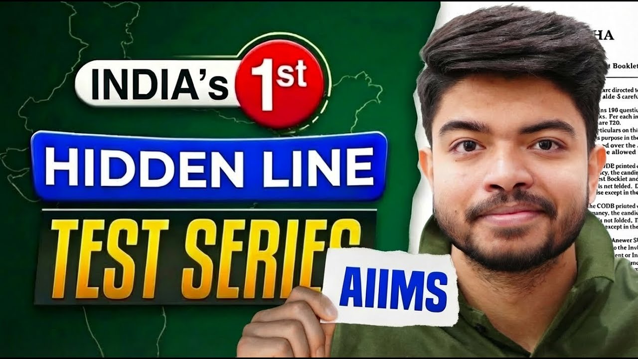 (Best) Revision Planner &  HIDDEN LINE TEST SERIES To Get AIIMS ‼️SELEXN