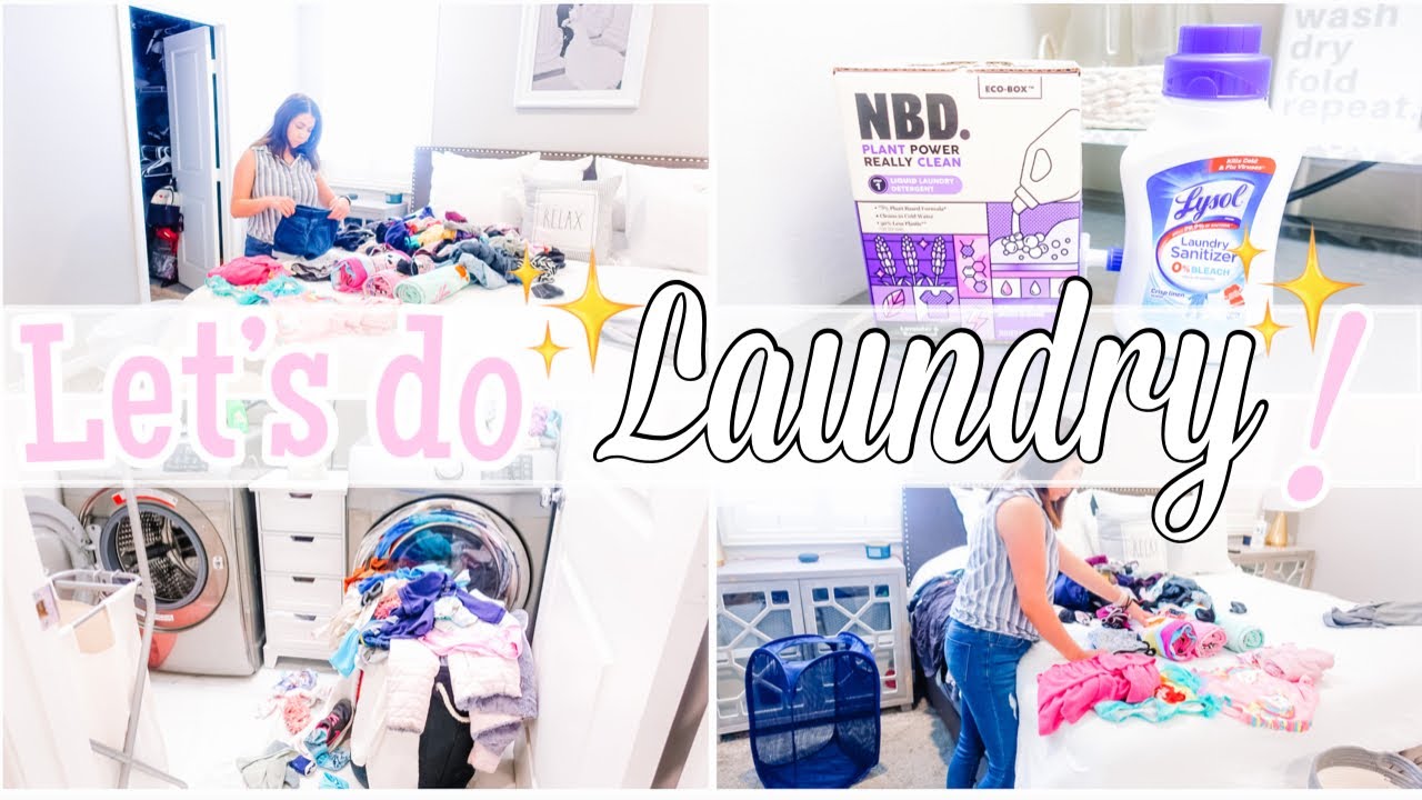 LET'S DO LAUNDRY! LAUNDRY MOTIVATION 2021 / ALL DAY LAUNDRY / LAUNDRY DAY