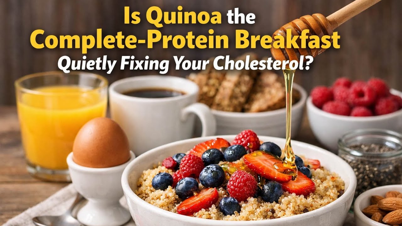 How Quinoa Calms Lipids, Cravings, and Morning Energy Crashes in One Bowl