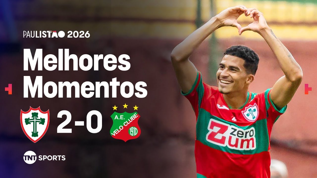 LUSA CONQUISTA PRIMEIRA VITÓRIA NO PAULISTÃO E SOBE NA TABELA! PORTUGUESA 2X0 VELO CLUBE