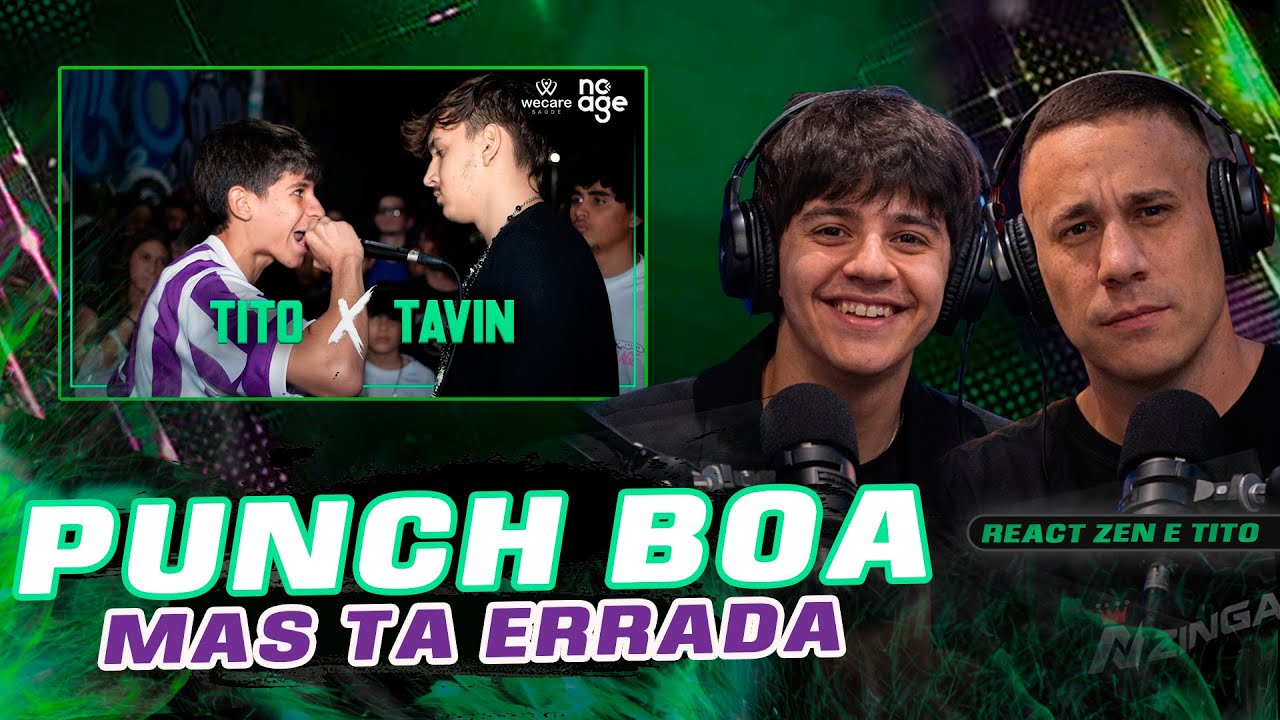 ZEN E TITO REAIGINDO  TAVIN x TITO  2ª FASE  BDN201