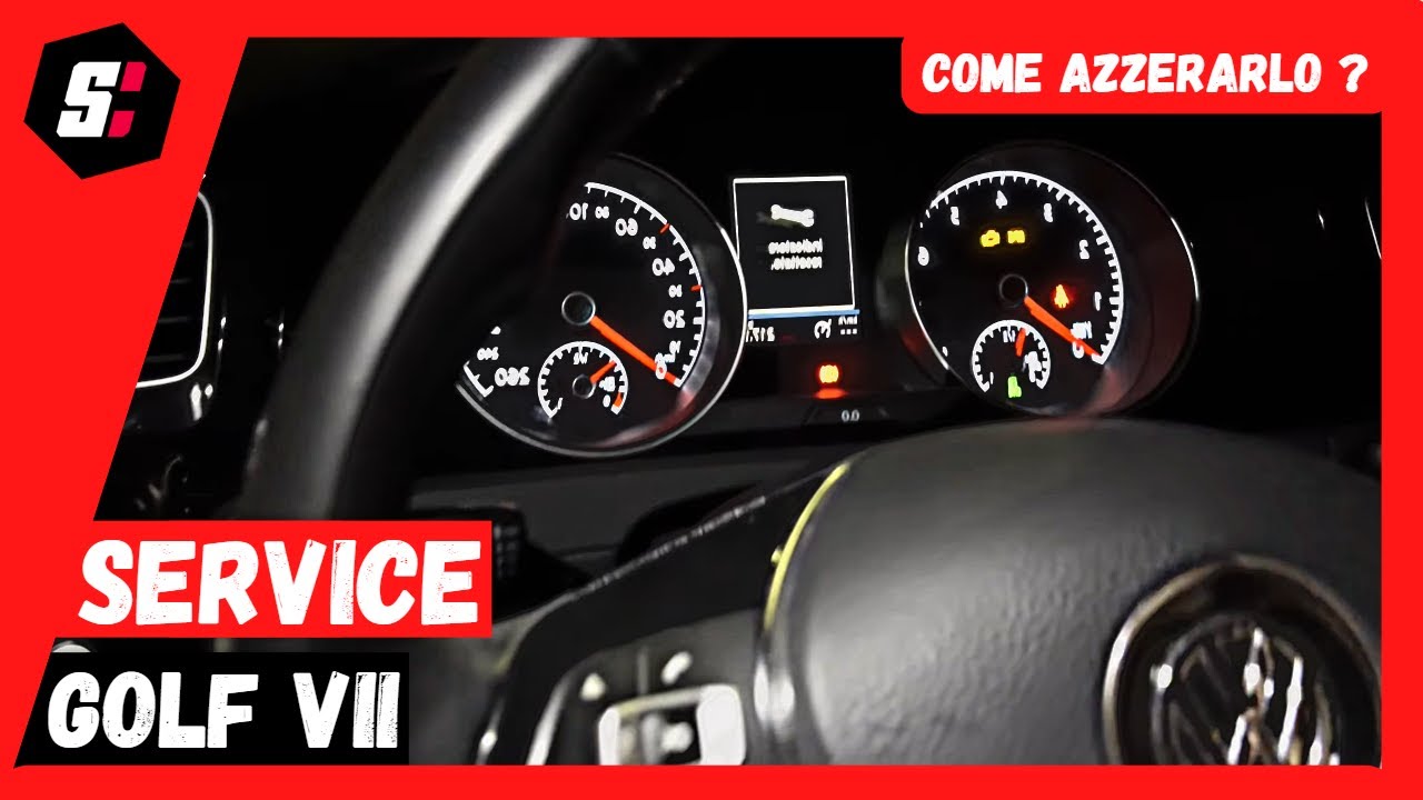 RESET SERVICE GOLF 7 COME AZZERARLO