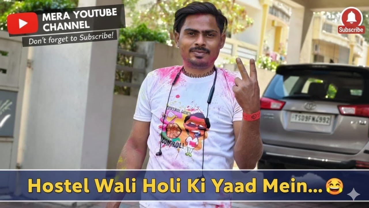 Hostel Se Job Tak: Akela Hoon Par Ek Din Sabke Saath Rahunga! 6 Saal Baad Holi. ❤️🌈