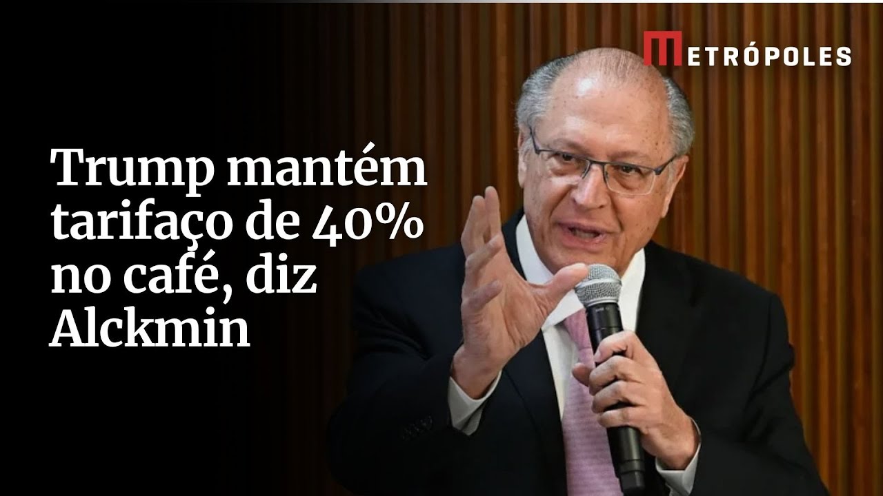 Alckmin confirma que mudan&ccedil;as no tarifa&ccedil;o de Trump prejudicaram caf&eacute; brasileiro: &ldquo;Manteve 40%&rdquo;