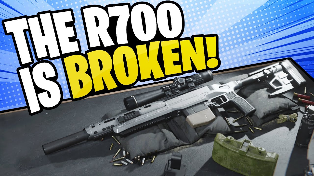 THE NEW SEASON 6 SNIPER SPR-208 (R700) IS LITERALLY BROKEN... #FaZe5 (WARZONE LOADOUT & GAMEPLAY)