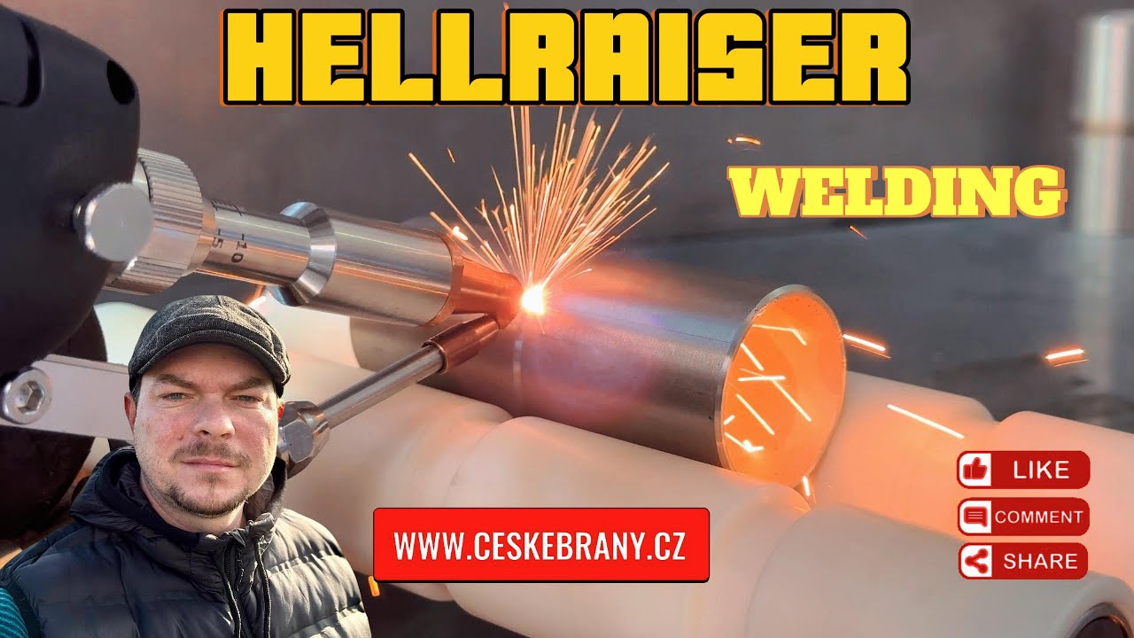 Laserová kombinovaná svářečka HellRaiser 4in1 1500W Raycus - svařování laserem a představení stroje