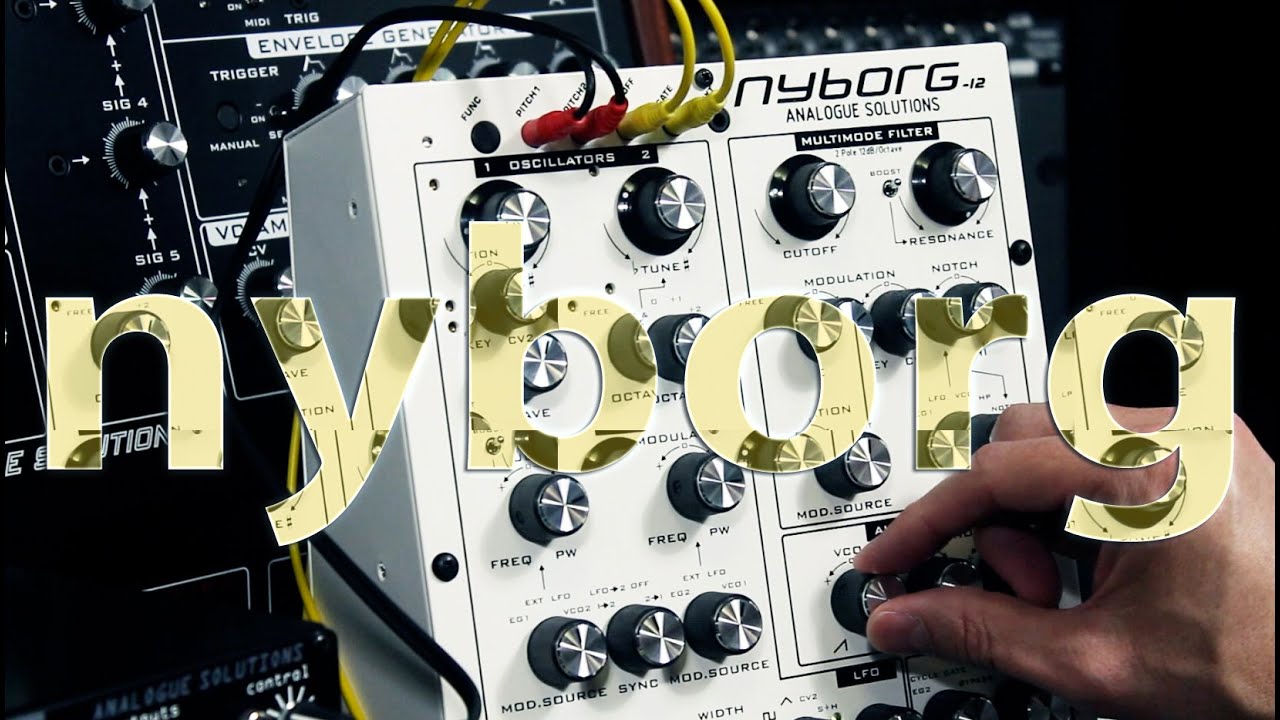 Analogue Solutions Nyborg-12 Analogue Synthesizer Demo Part 1