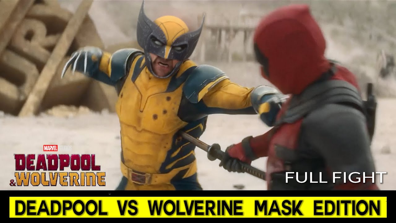 I Put WOLVERINE'S MASK in DEADPOOL & WOLVERINE Fight Scene