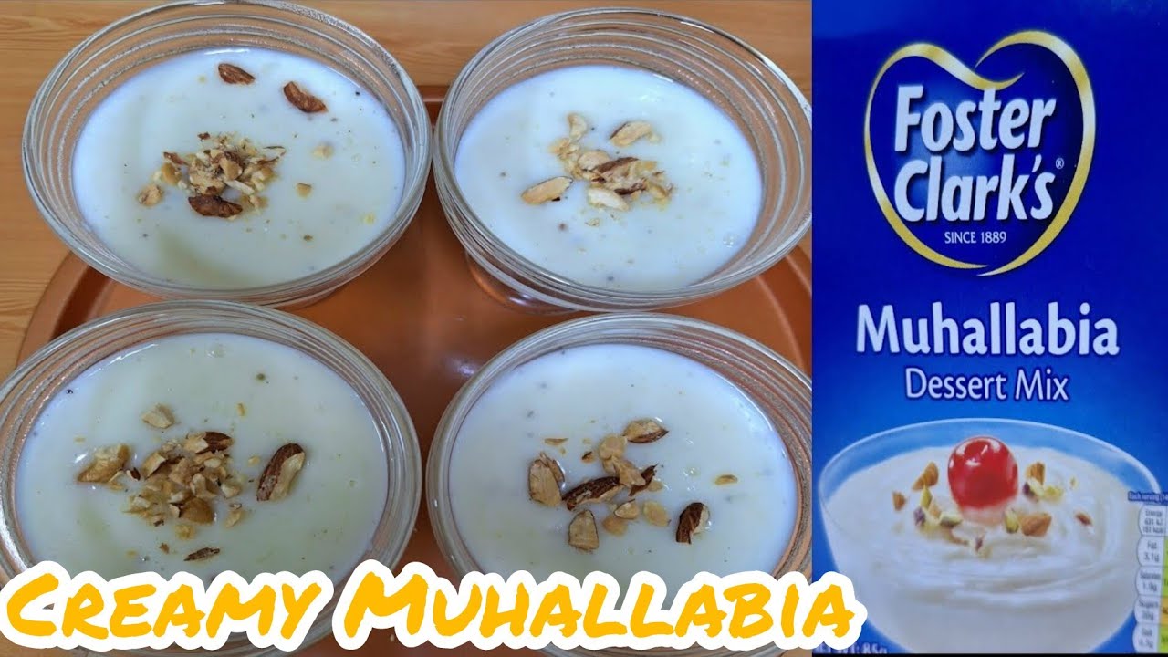 Muhallabia Dessert Mix Recipe //Foster Clark's #food #dessert