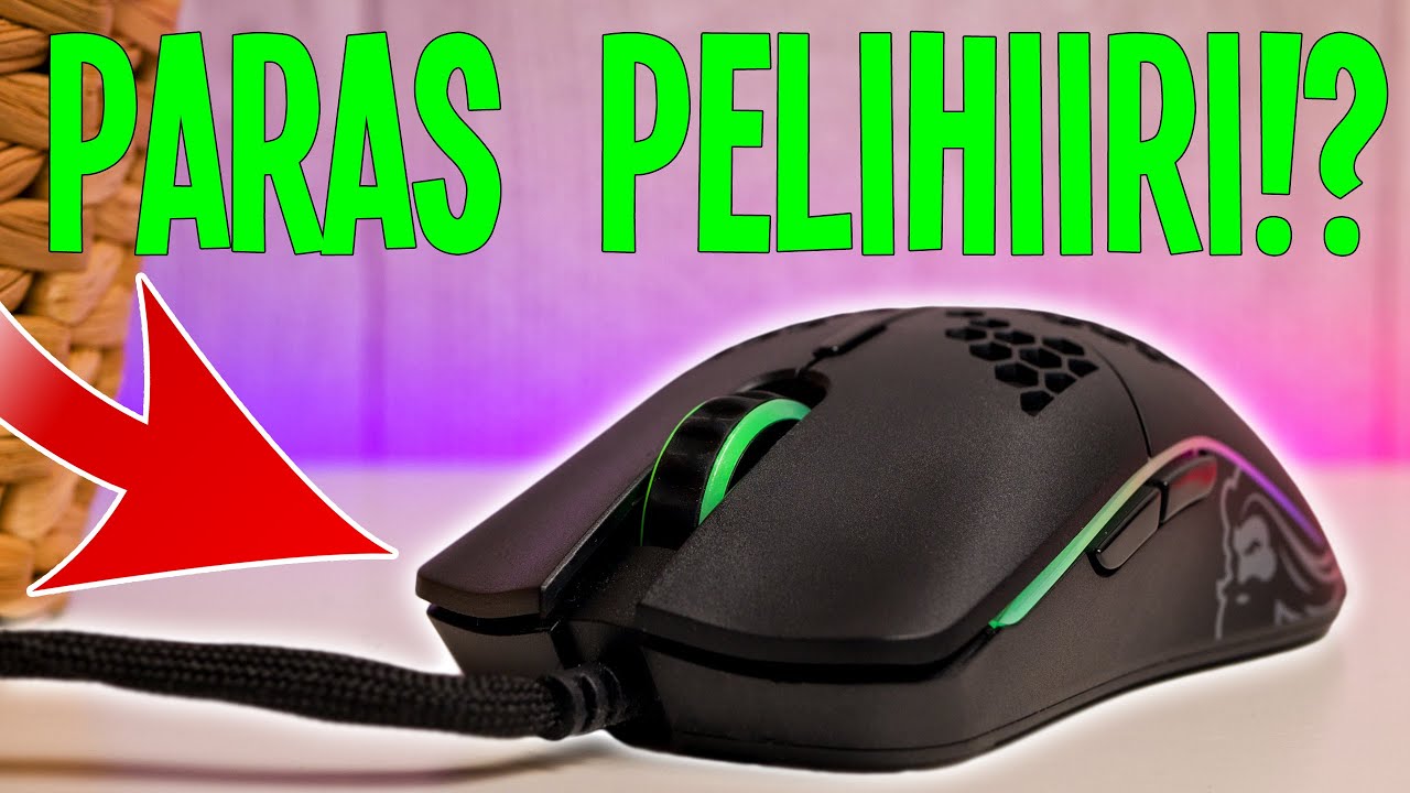 PARAS PELIHIIRI PIENELLE K&Auml;DELLE?! - Testiss&auml; ja unboksattavana Glorious PC Gaming Race Model O-