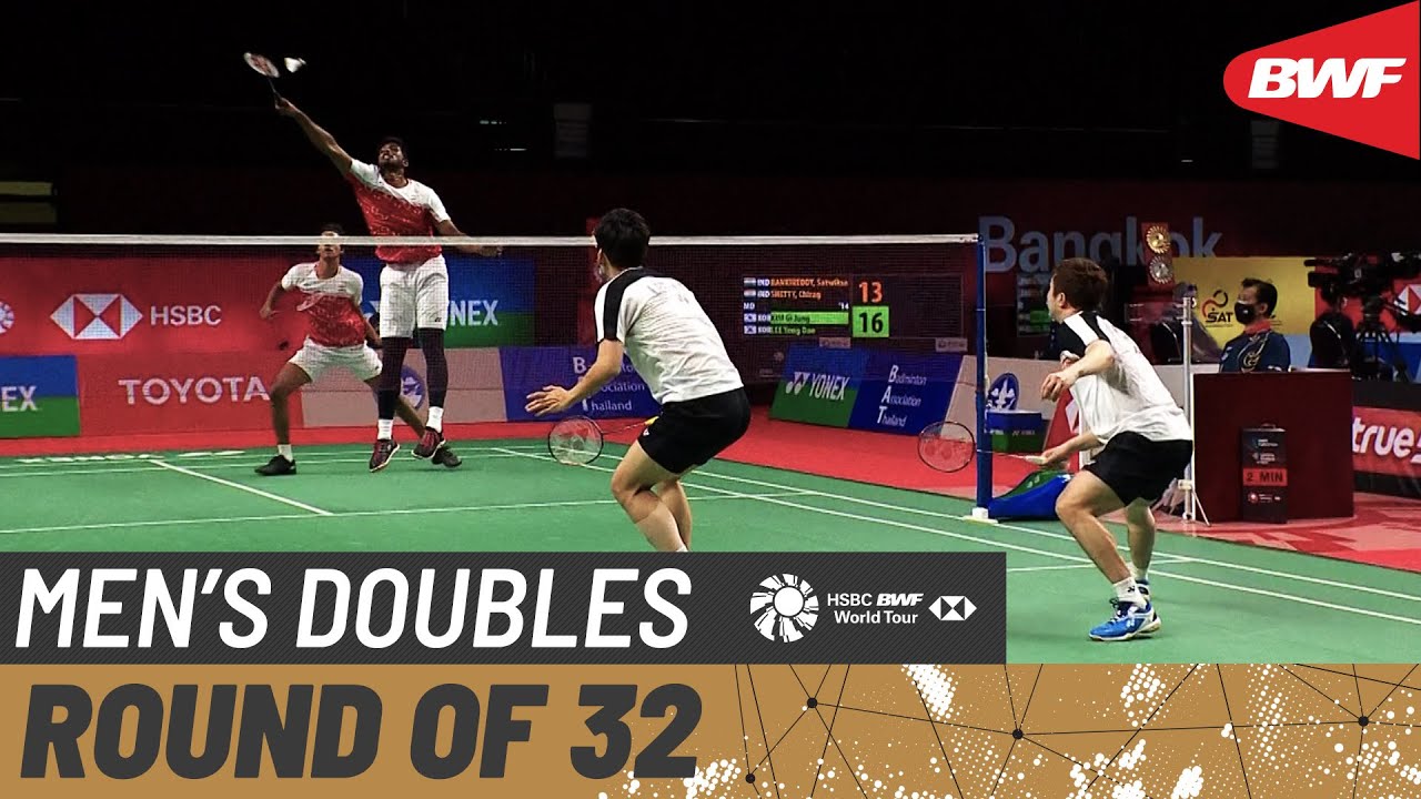 YONEX Thailand Open | Day 2: Rankireddy/Shetty (IND) vs. Kim/Lee (KOR)
