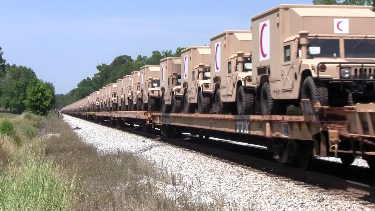 CSX Military train at Gay,GA