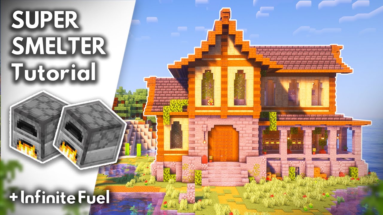SUPER SMELTER Tutorial | Minecraft Tutorial | Java and Bedrock