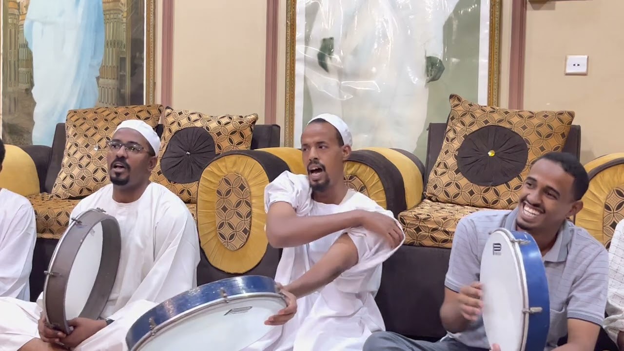 في رجب ساري القربو الباري فوق خدود النورو بهاري - مدائح الشيخ ود سعد