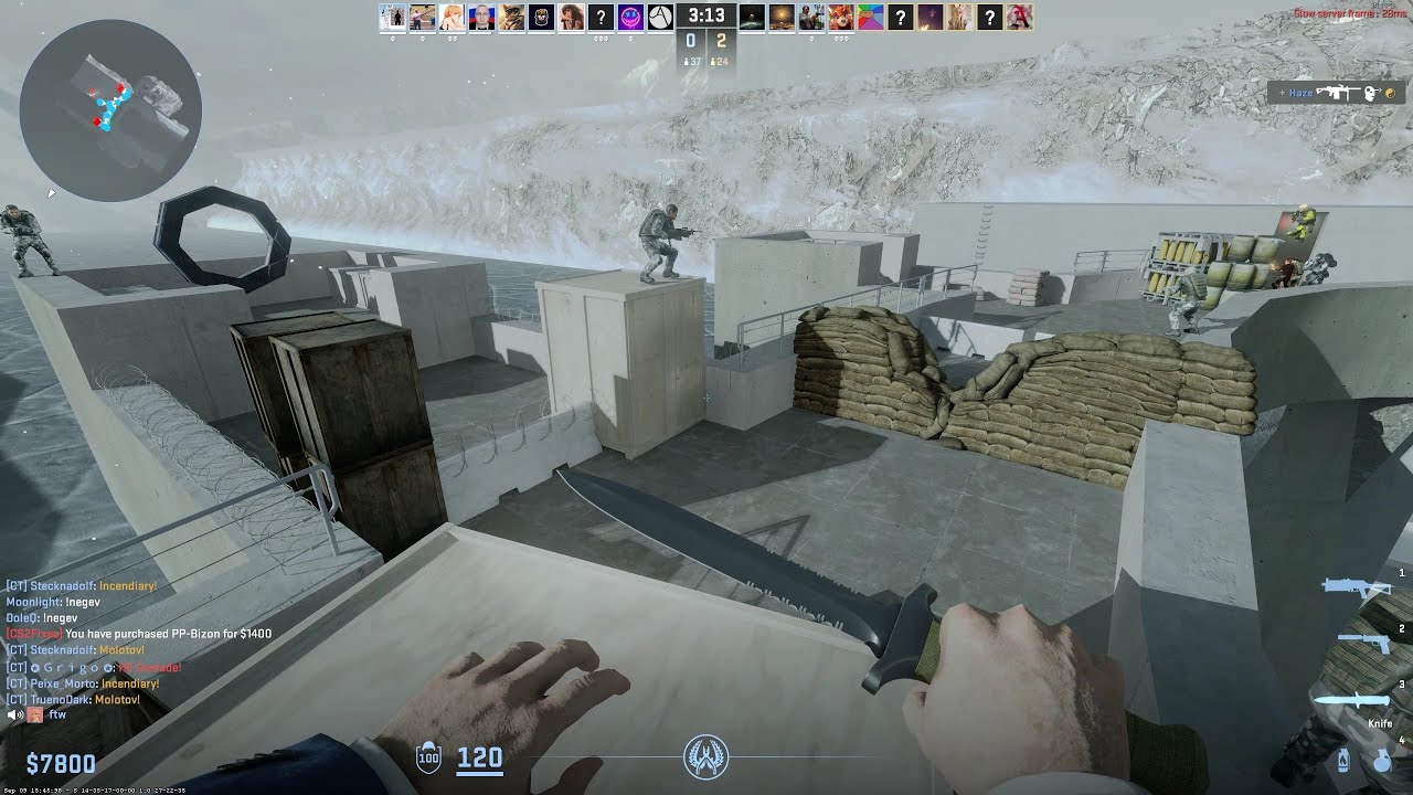 CS2 Zombie Escape: ze_siberia_1990_p