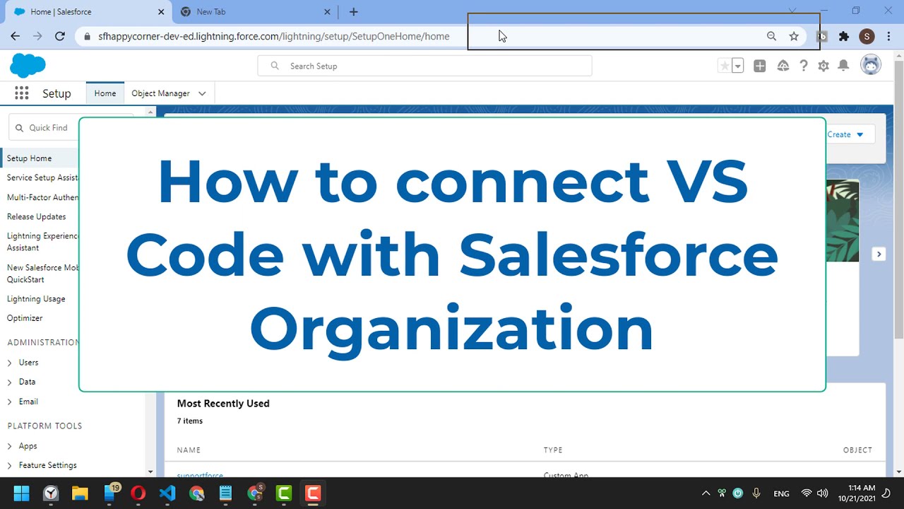 How to Connect VS Code to your Salesforce Organization  + Simple Apex Trigger