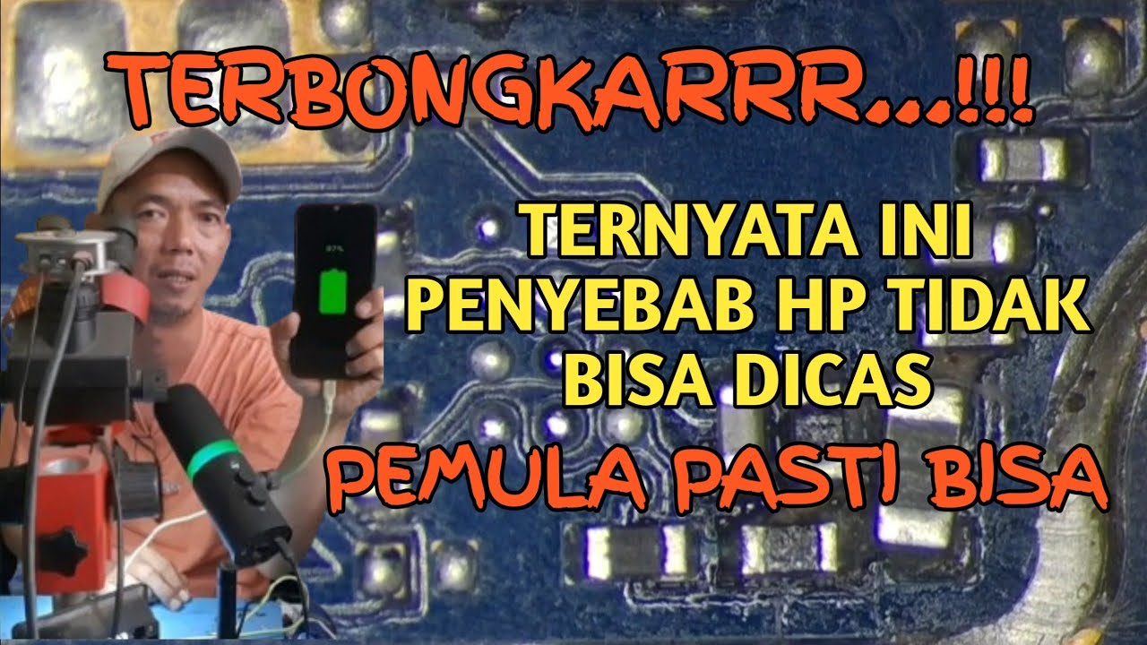 REALME C31 TIDAK BISA DI CHARGER (BELAJAR SERVIS)