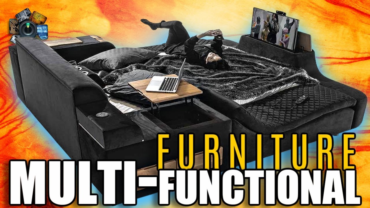20 MOST INNOVATIVE FURNITURE CREATIONS | MULTI-PURPOSE | TRANSFORMING FURNITURE