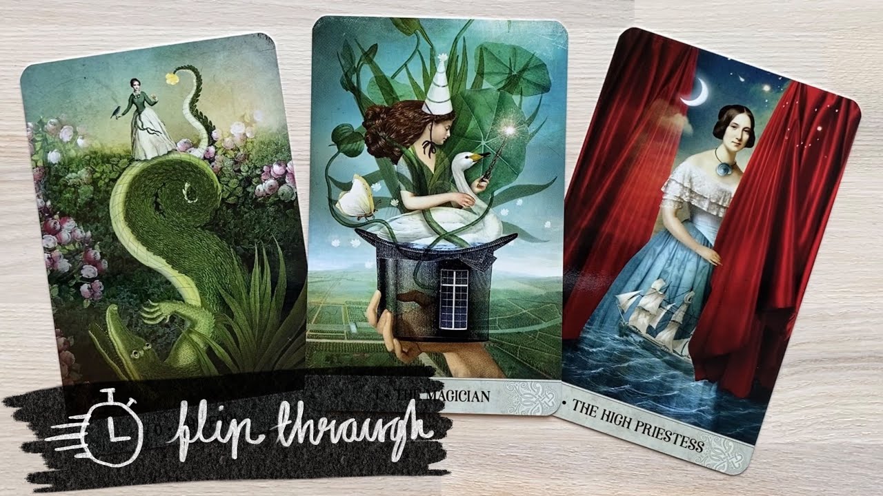 Tarot of Mystical Moments Flip Through