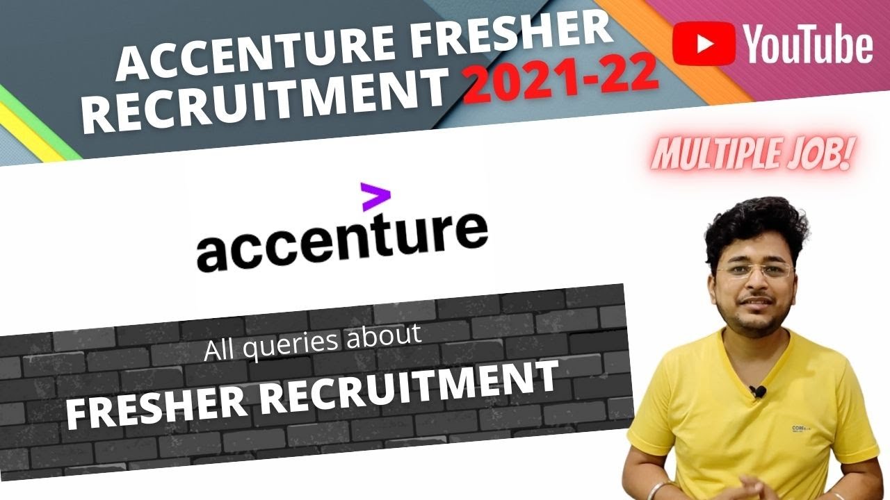 Accenture jobs for freshers 2021 | Accenture HR Job | Accenture recruitment 2021