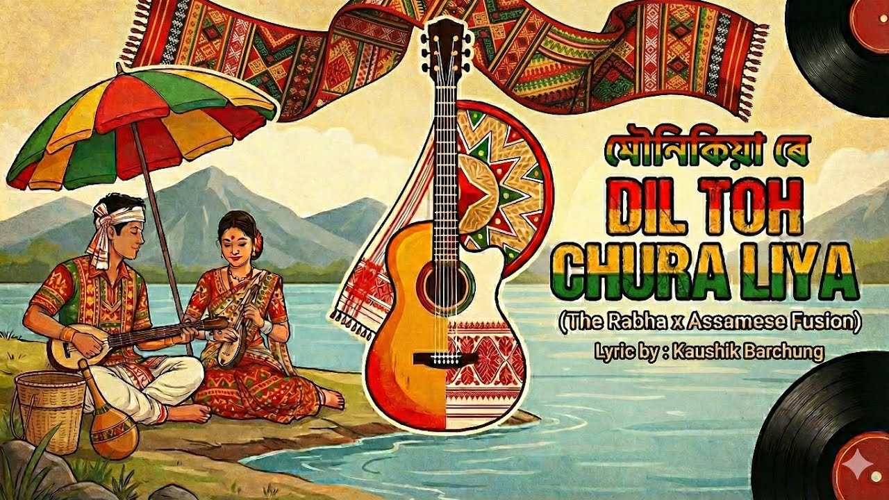 MUNI KIYA RE - DIL TOH CHURA LIYA (Rabha x Assamese x Hindi Mixtape) | Official Music by Kaushik |