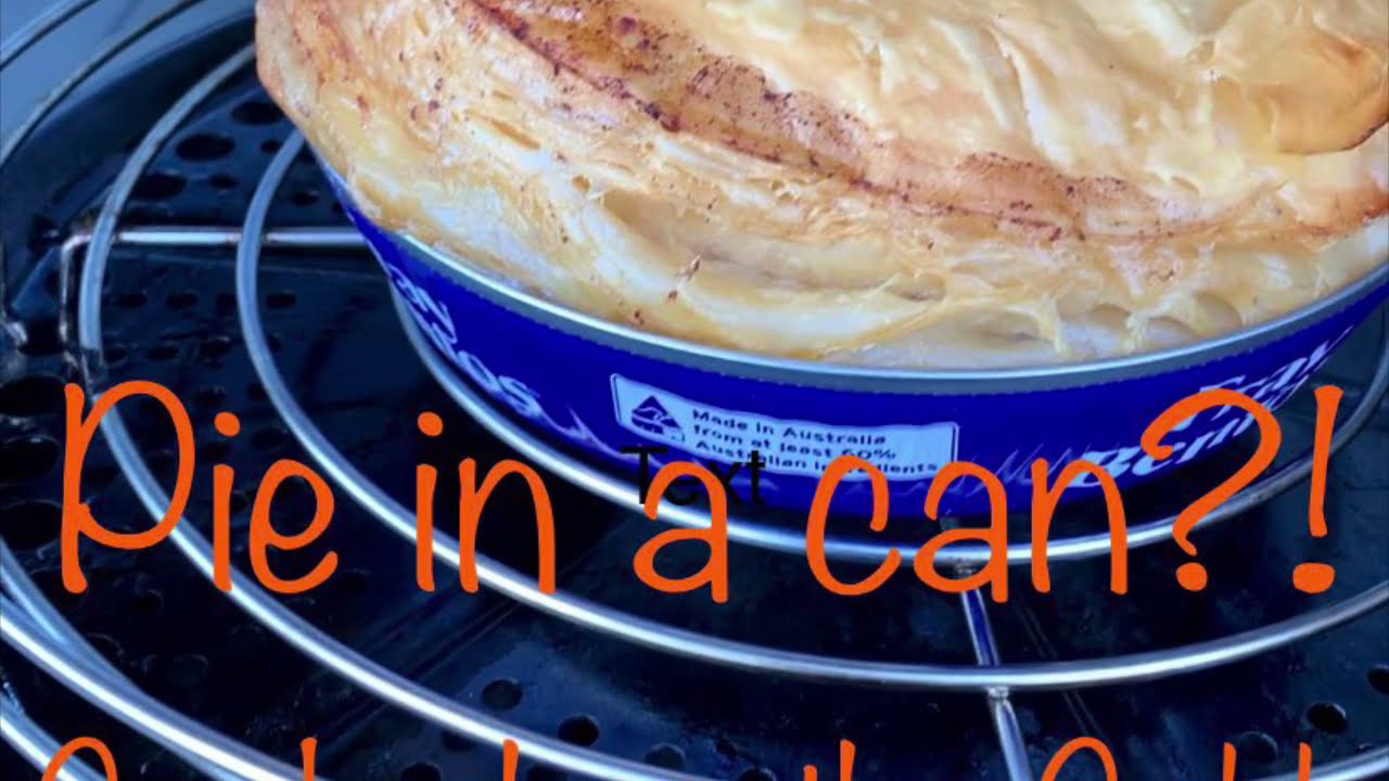 Pie in a can tested | COBB COOKING WITH LOU