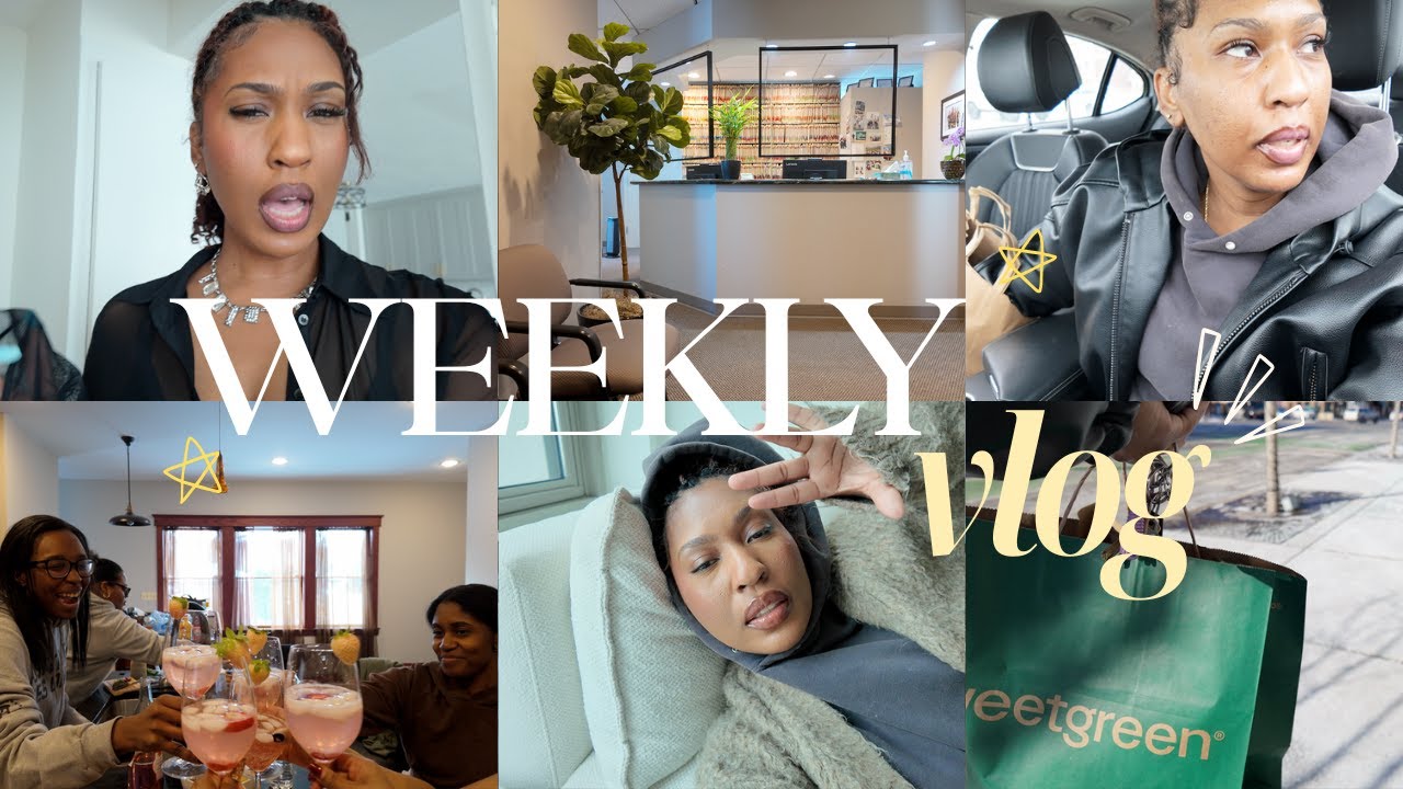 Vlog | Week in My Life: Mini Twists, Adulting, Girls Night, Book Club, We Got Paint & Sip At Home!