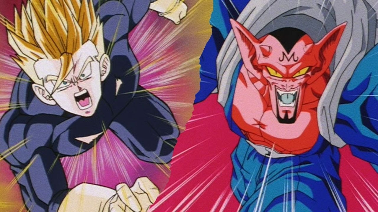 SSJ2 Gohan vs Full Power Dabura (Japanese)