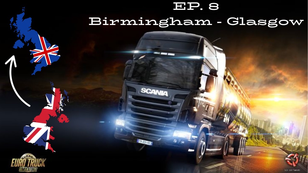 ETS 2 [EP. 8] | Transportam masini pe zapada prin Anglia!