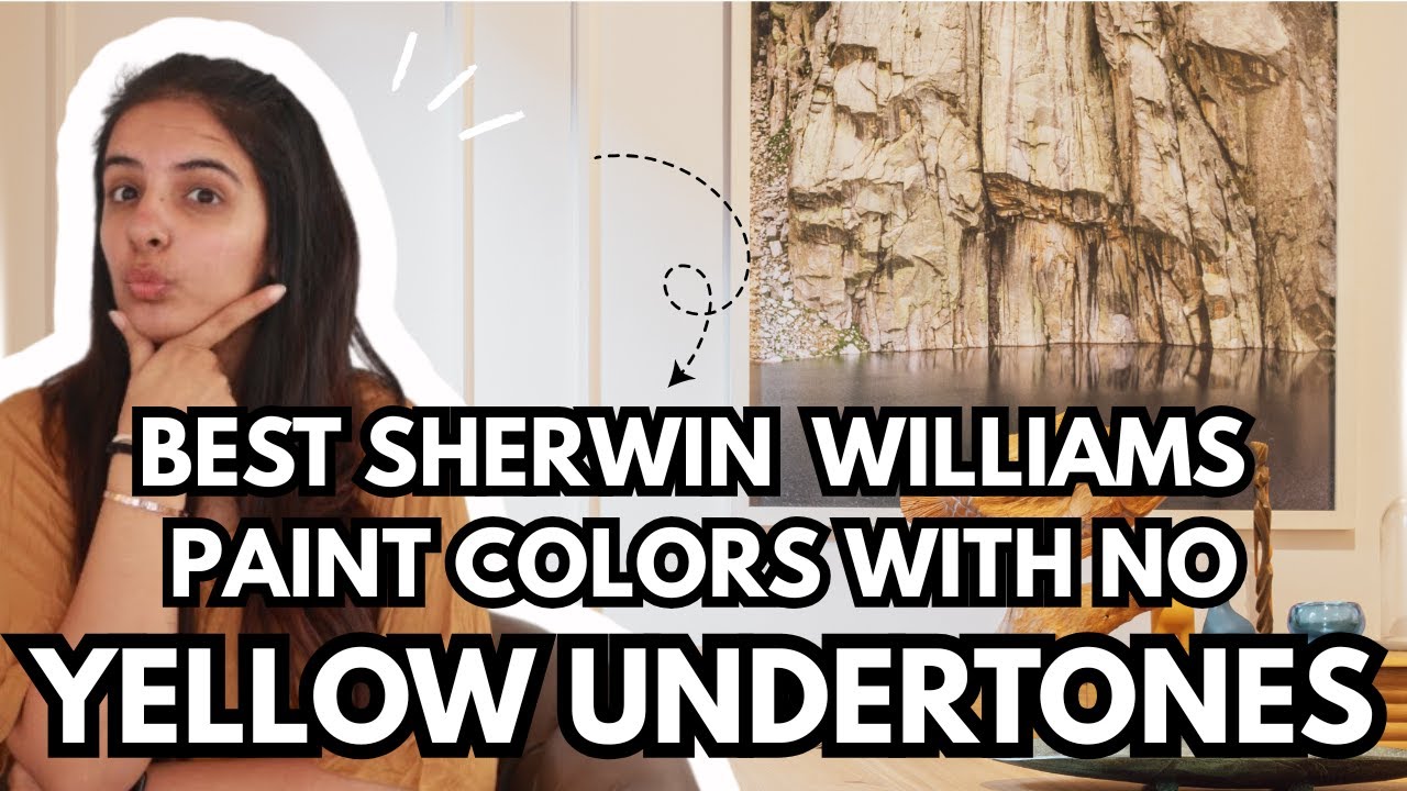 12 ЛУЧШИХ белых красок Sherwin Williams БЕЗ ЖЕЛТЫХ ОТТЕНКОВ