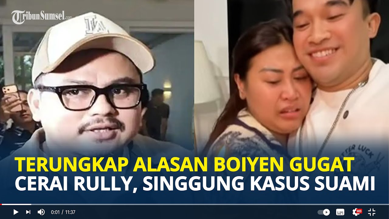 TERUNGKAP Alasan Boiyen Gugat Cerai Rully Akbar, Singgung Soal Komunikasi dan Kasus Suami