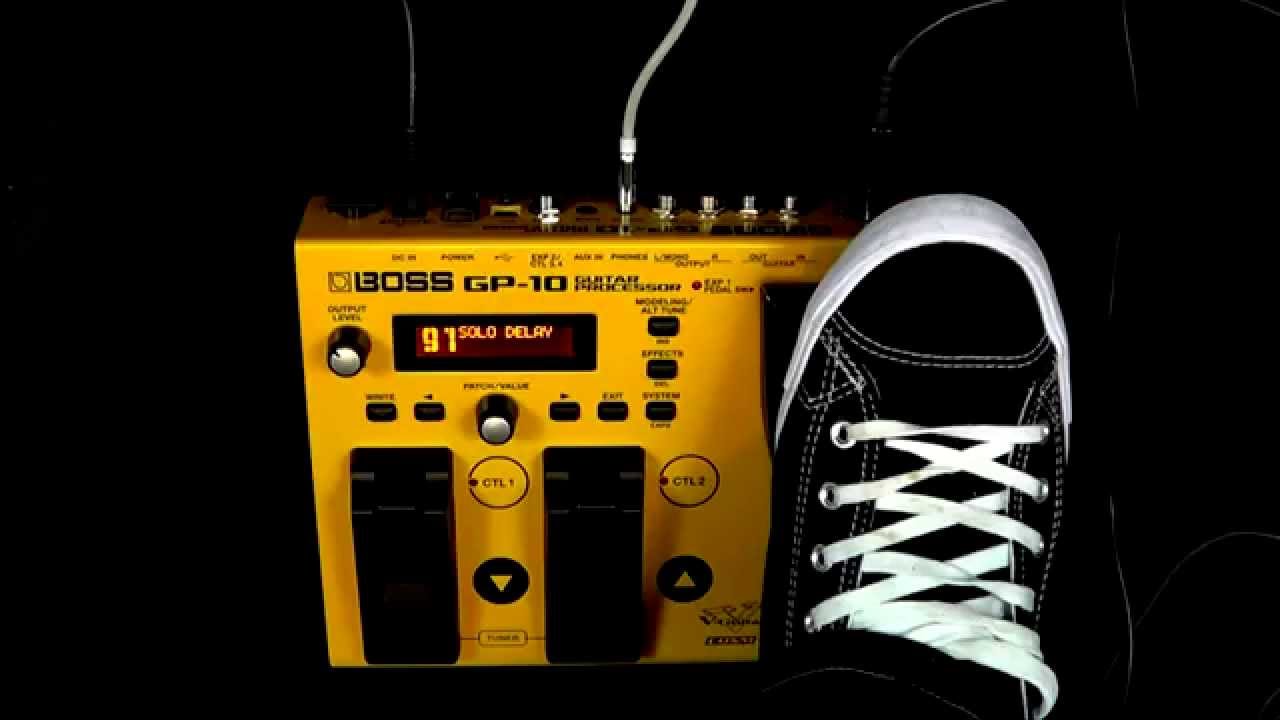 BOSS GP-10 Metal Shred Tones - Lee Wrathe
