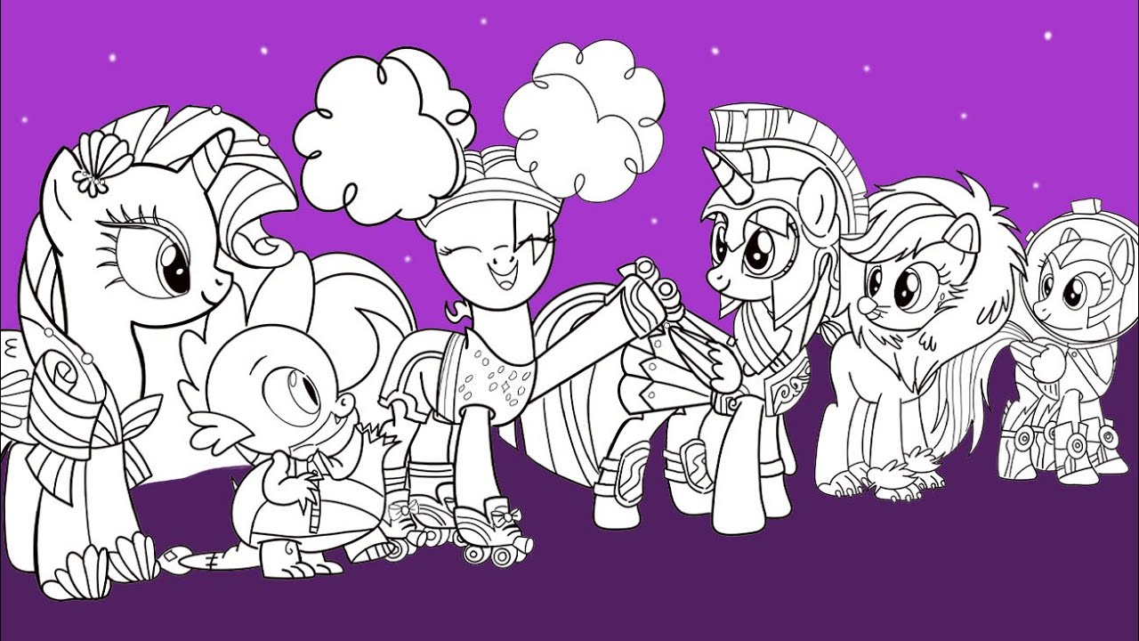 MLP My little pony Coloring page