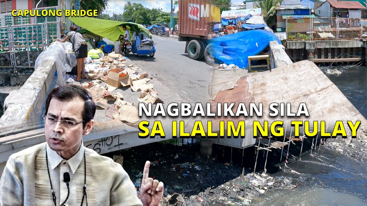 INFORMAL SETTLERS SA ILALIM NG TULAY NAGBALIKAN! CAPULONG BRIDGE UPDATE