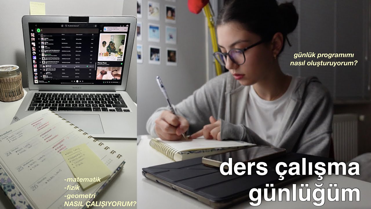 Okul Sonrası Ders Çalışma Rutinim👩🏻‍💻 // program oluşturma + tavsiye