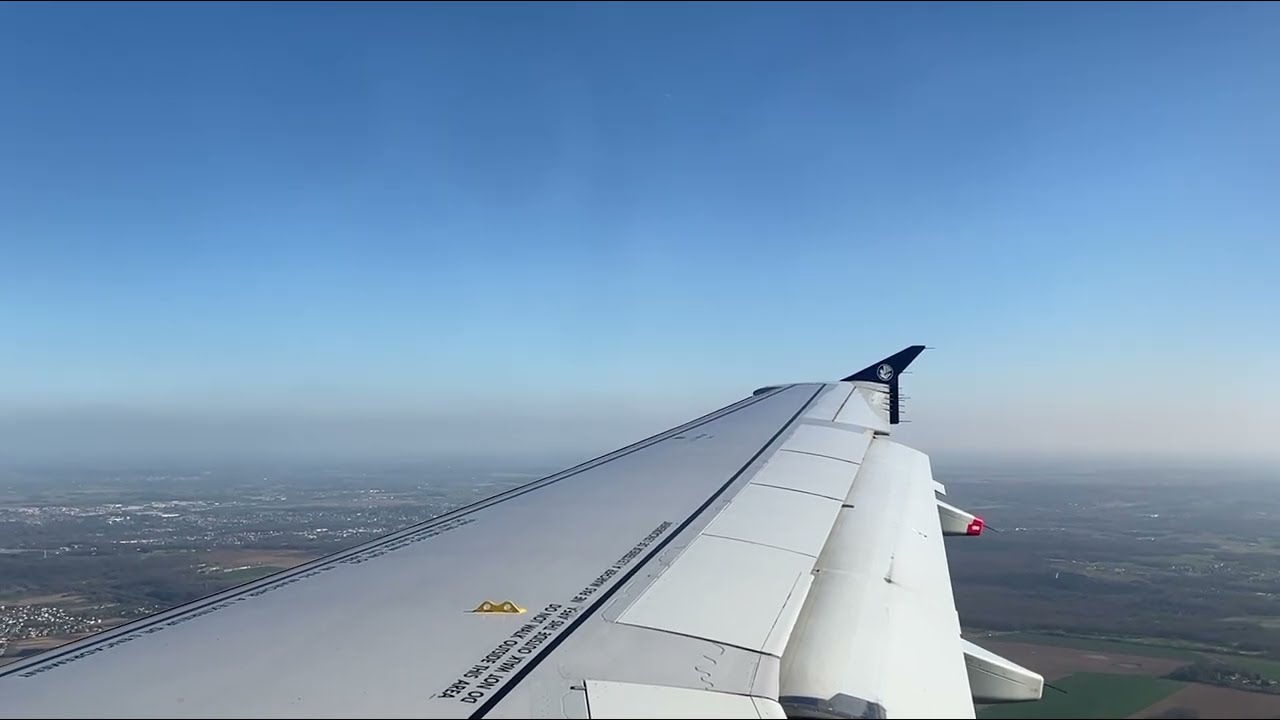 Atterrissage Paris Orly - Air France A318