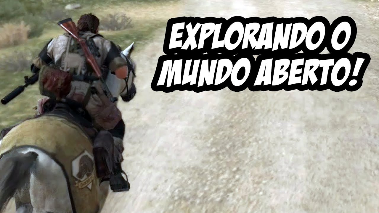 METAL GEAR SOLID V THE PHANTOM PAIN - Explorando o Mundo Aberto!